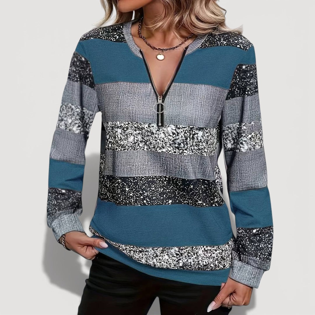 Rylie | Cosy Zip Sweater
