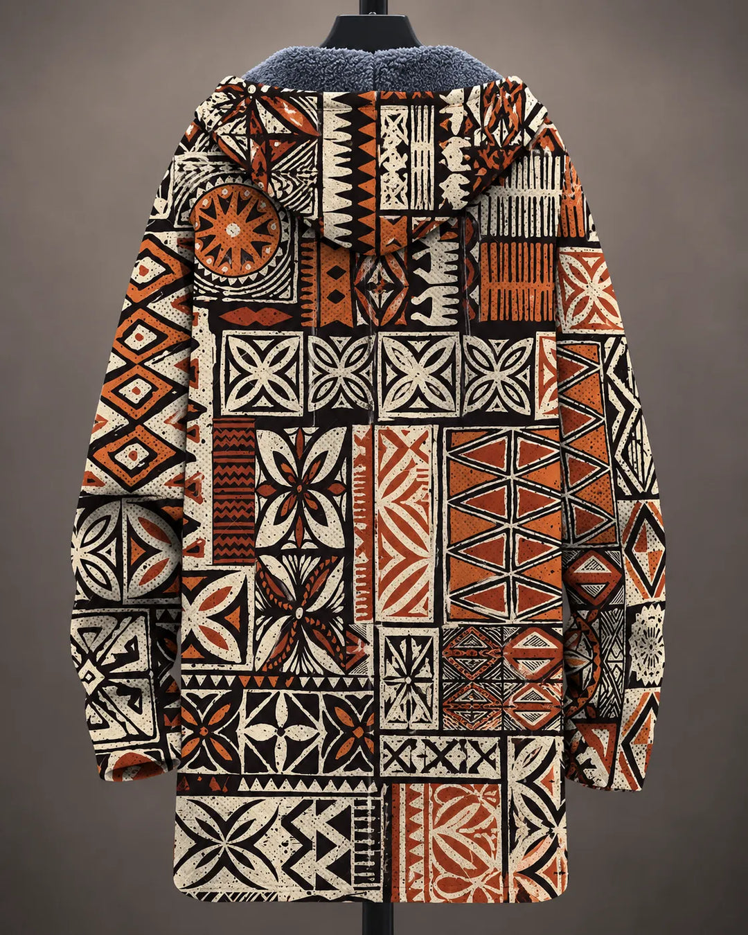 Rosabella | Mosaic Art Hooded Jacket