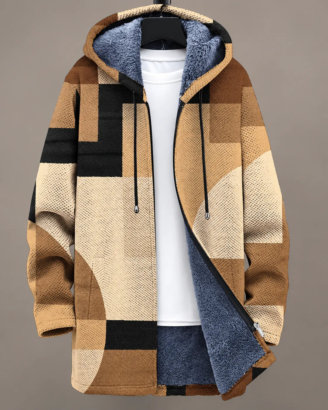 Maribelle | Golden Scroll Hooded Jacket