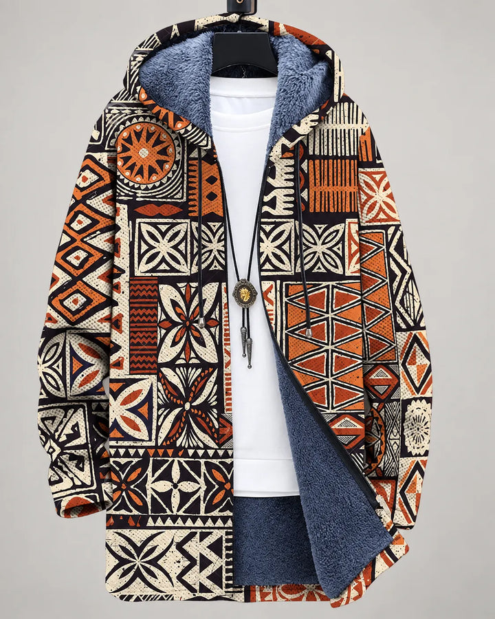 Faye | Ocean Art Hooded Jacket
