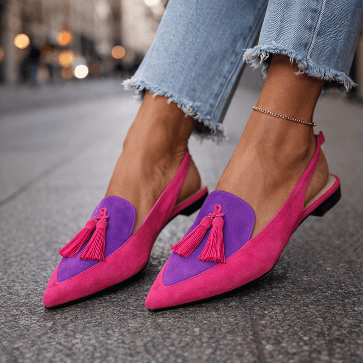 Orina | Strappy Tassel Sandals