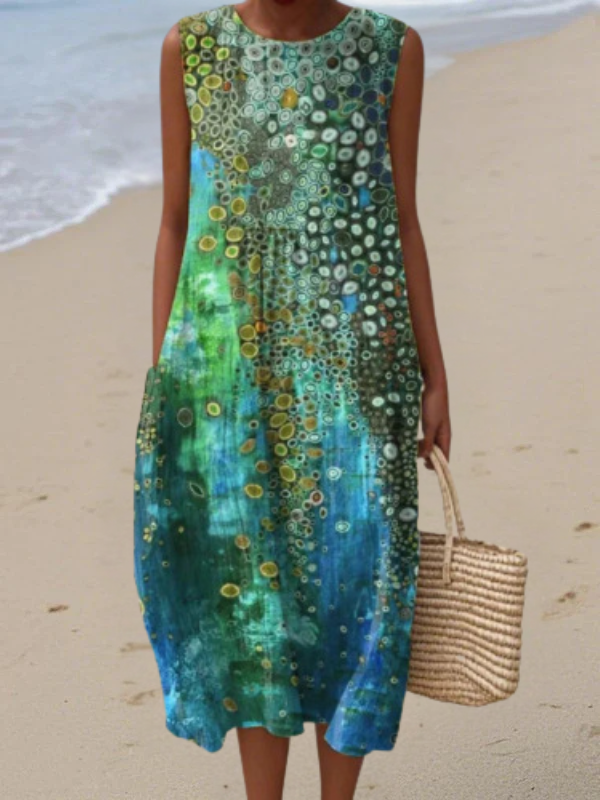 Cara | Reef Midi Dress