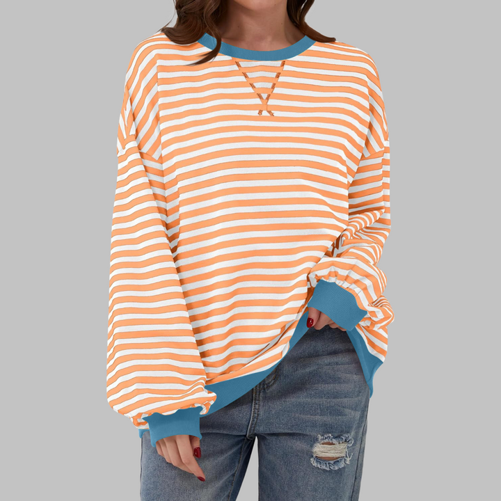 Shelley | Striped Sweatshirt