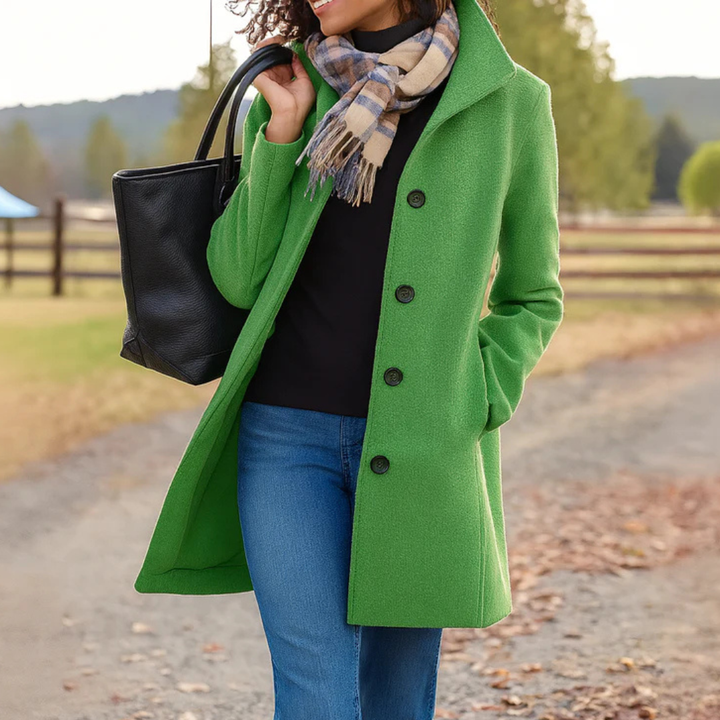 Patience | Classic Button-Front Coat