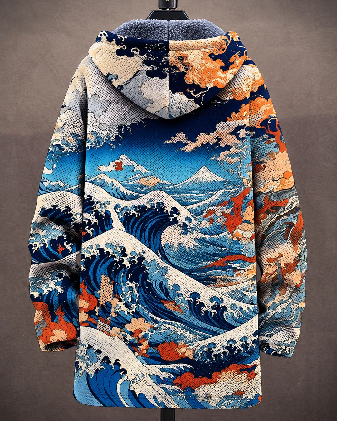 Faye | Ocean Art Hooded Jacket