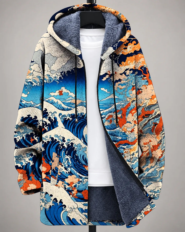 Cora | Starry Cats Hooded Jacket