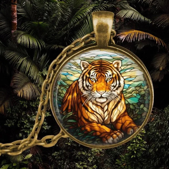 Orlene | Glass Spirit Animal Pendant