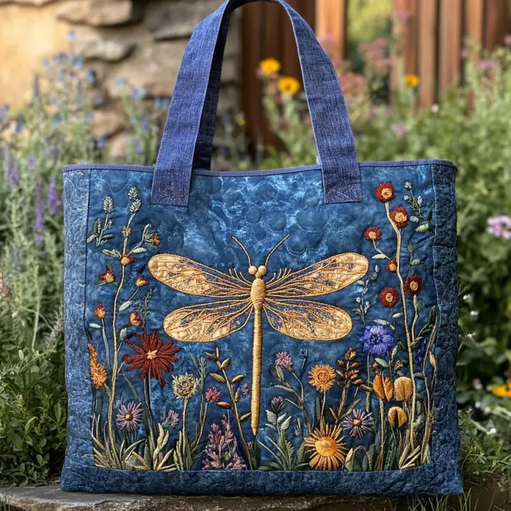 Josie | Dragonfly Print Handmade Bag
