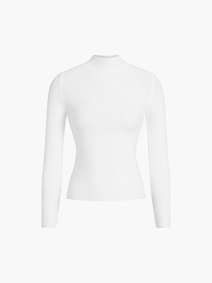Berenice | Ribbed High-Neck Top