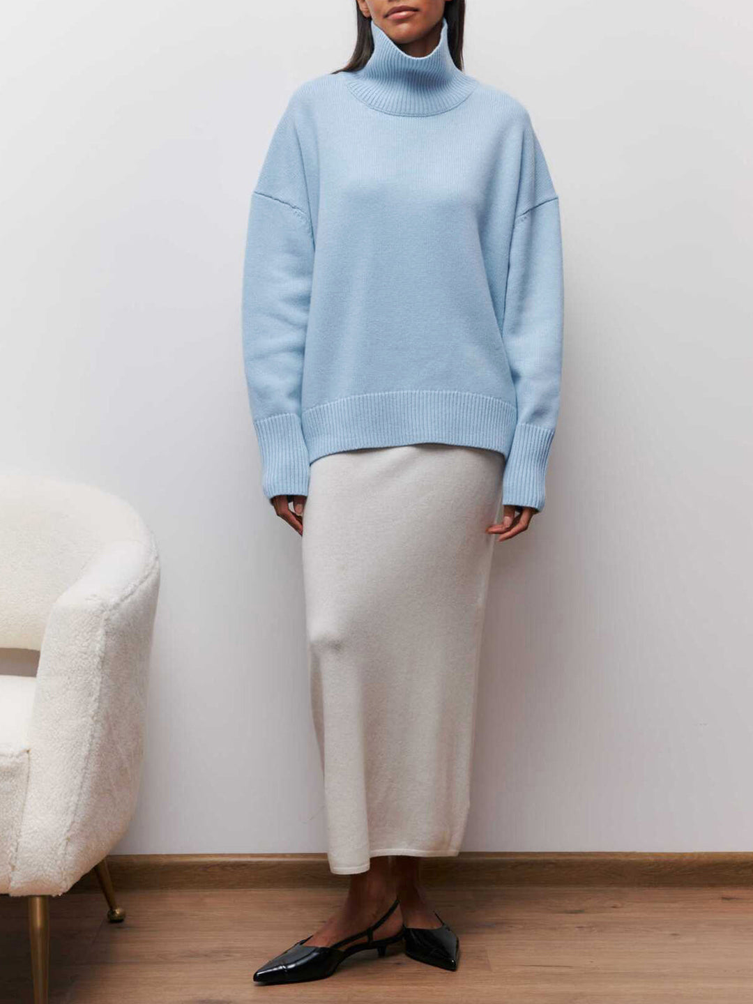 Kaye | Relaxed Turtleneck Sweater