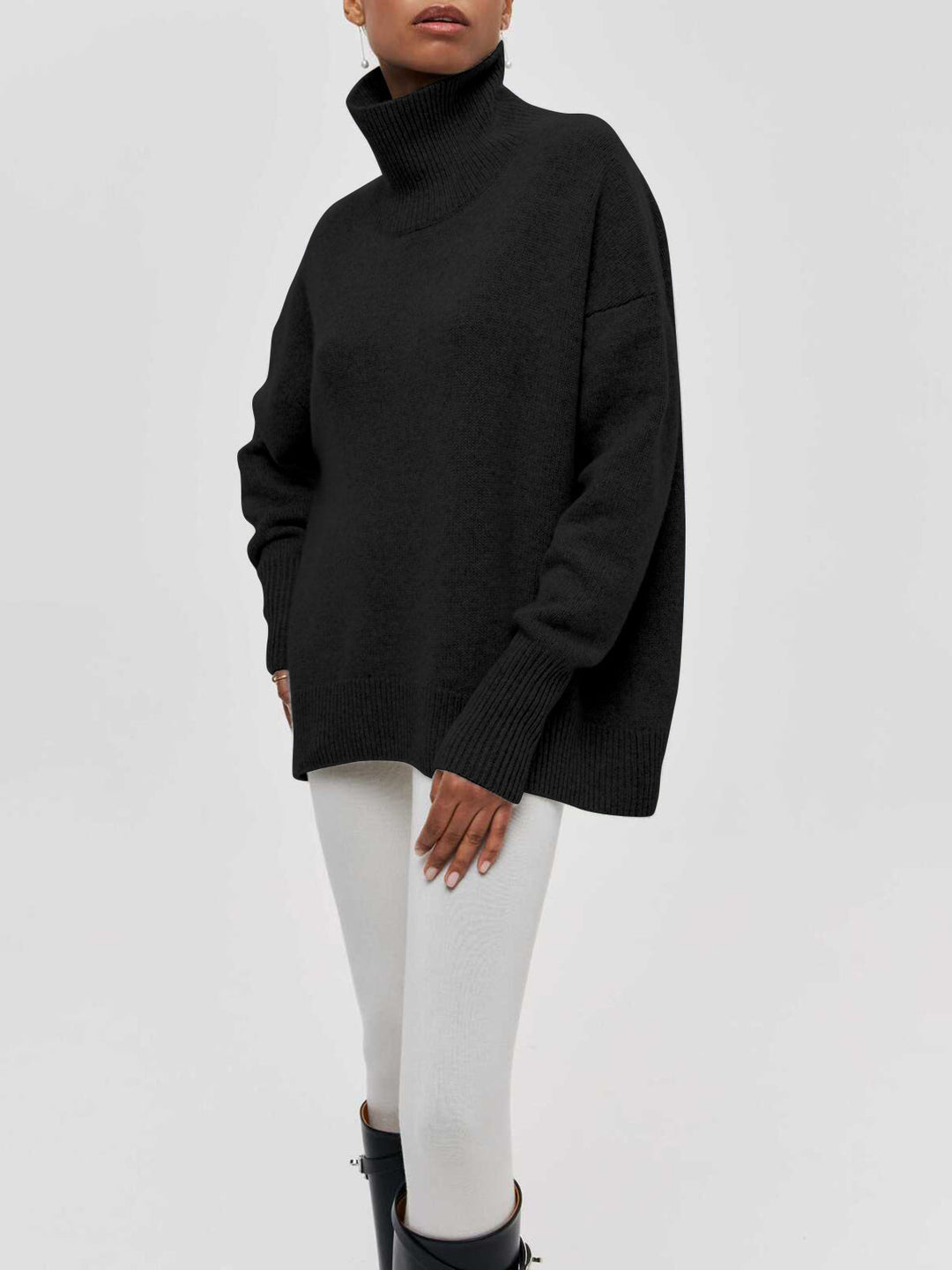 Kaye | Relaxed Turtleneck Sweater