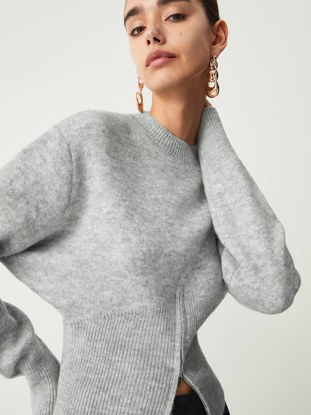 Siobhan | Soft Half-Zip Sweater