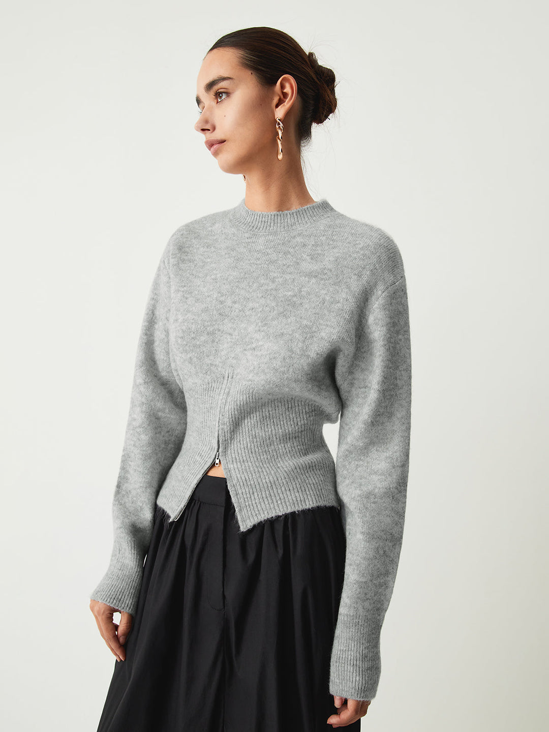 Siobhan | Soft Half-Zip Sweater