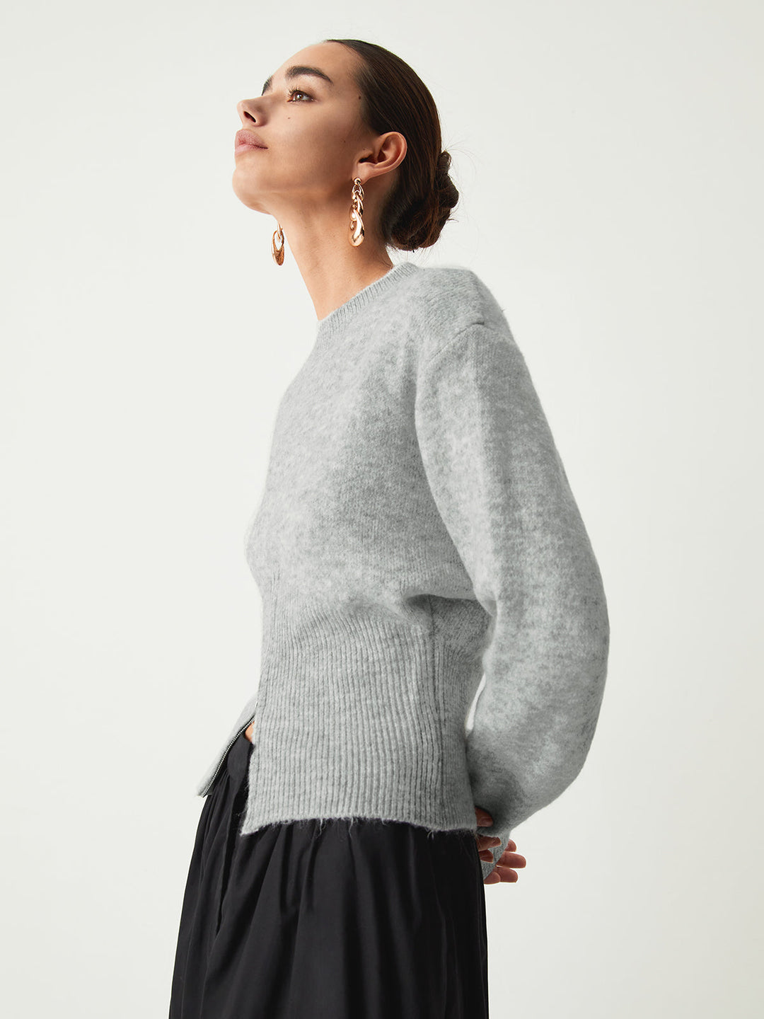 Siobhan | Soft Half-Zip Sweater