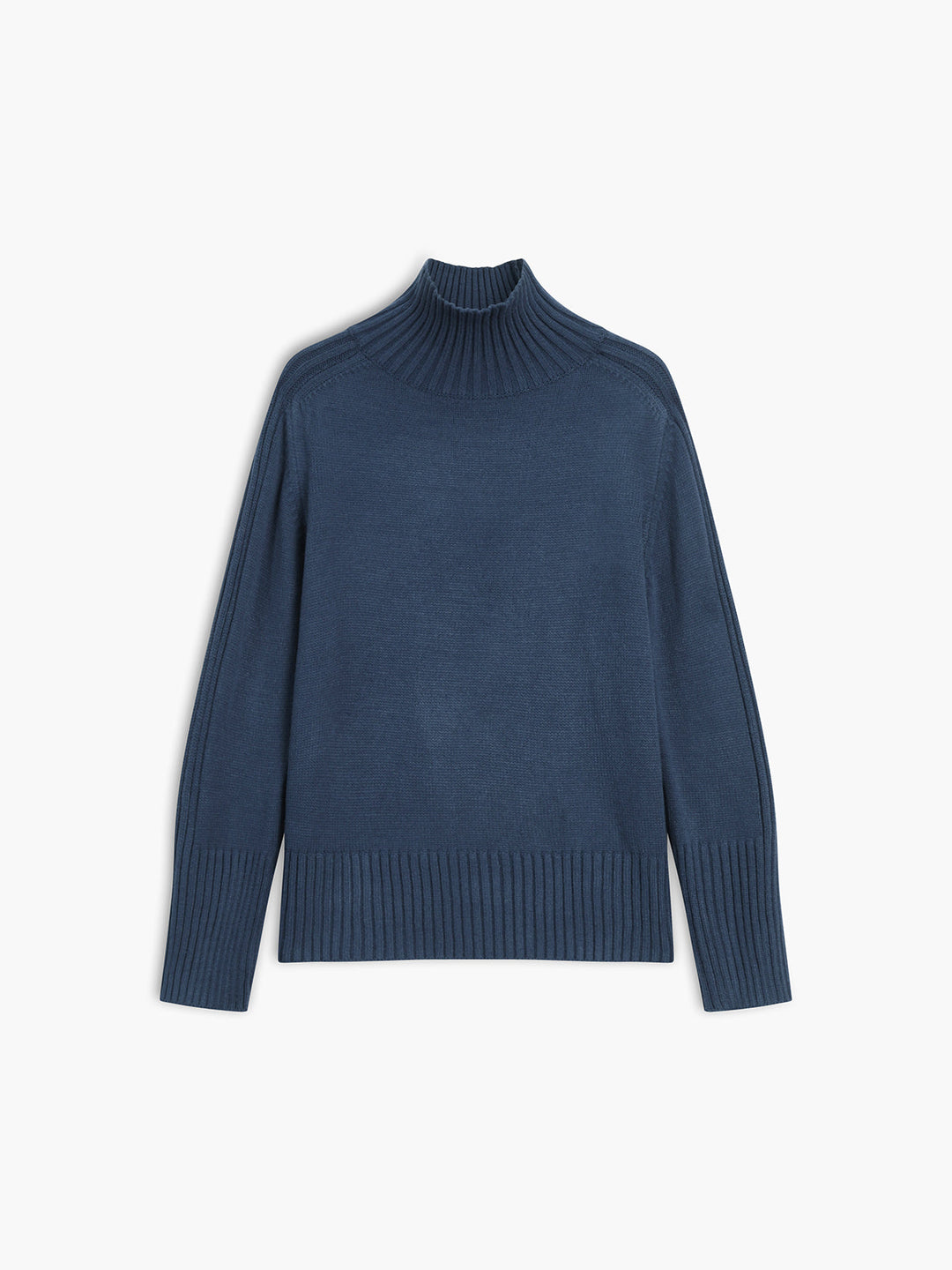 Jocunda | Ribbed Mock Neck Sweater