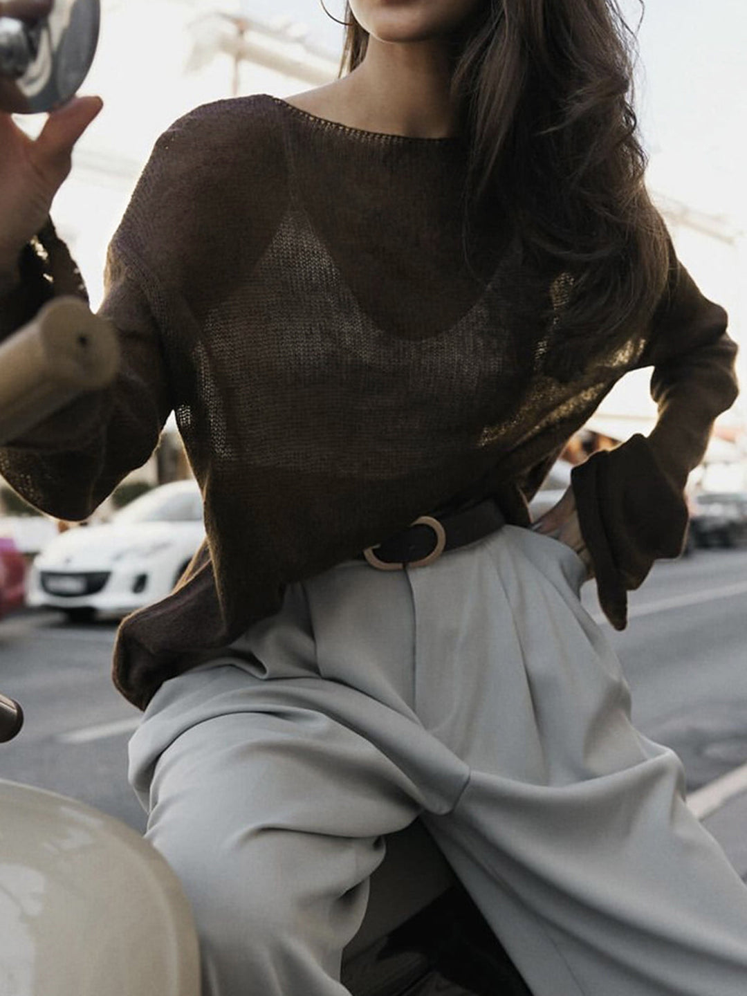 Inneke | Airy Boat-Neck Sweater