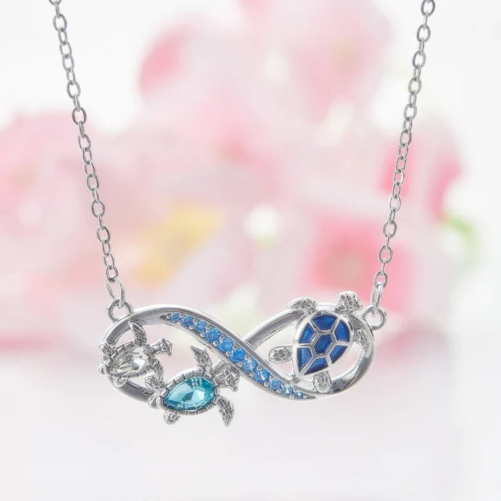 Kayleigh | Crystal Turtle Necklace