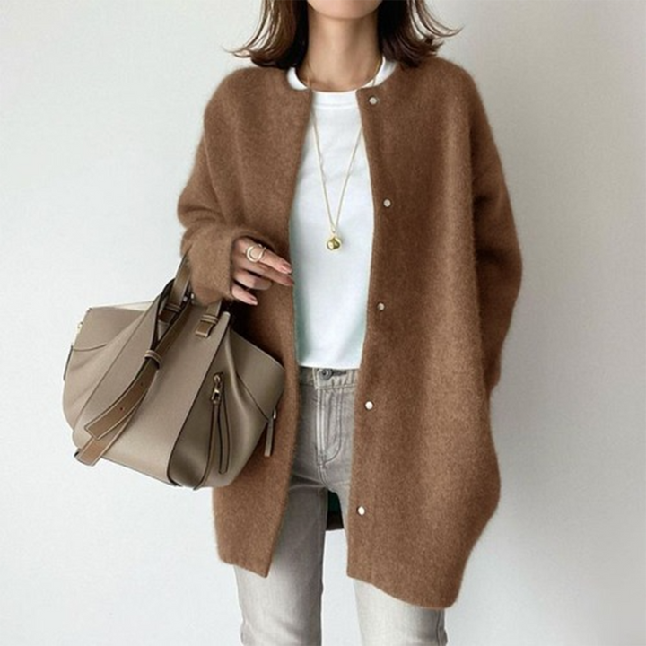 Islay | Relaxed Long-Sleeve Cardigan