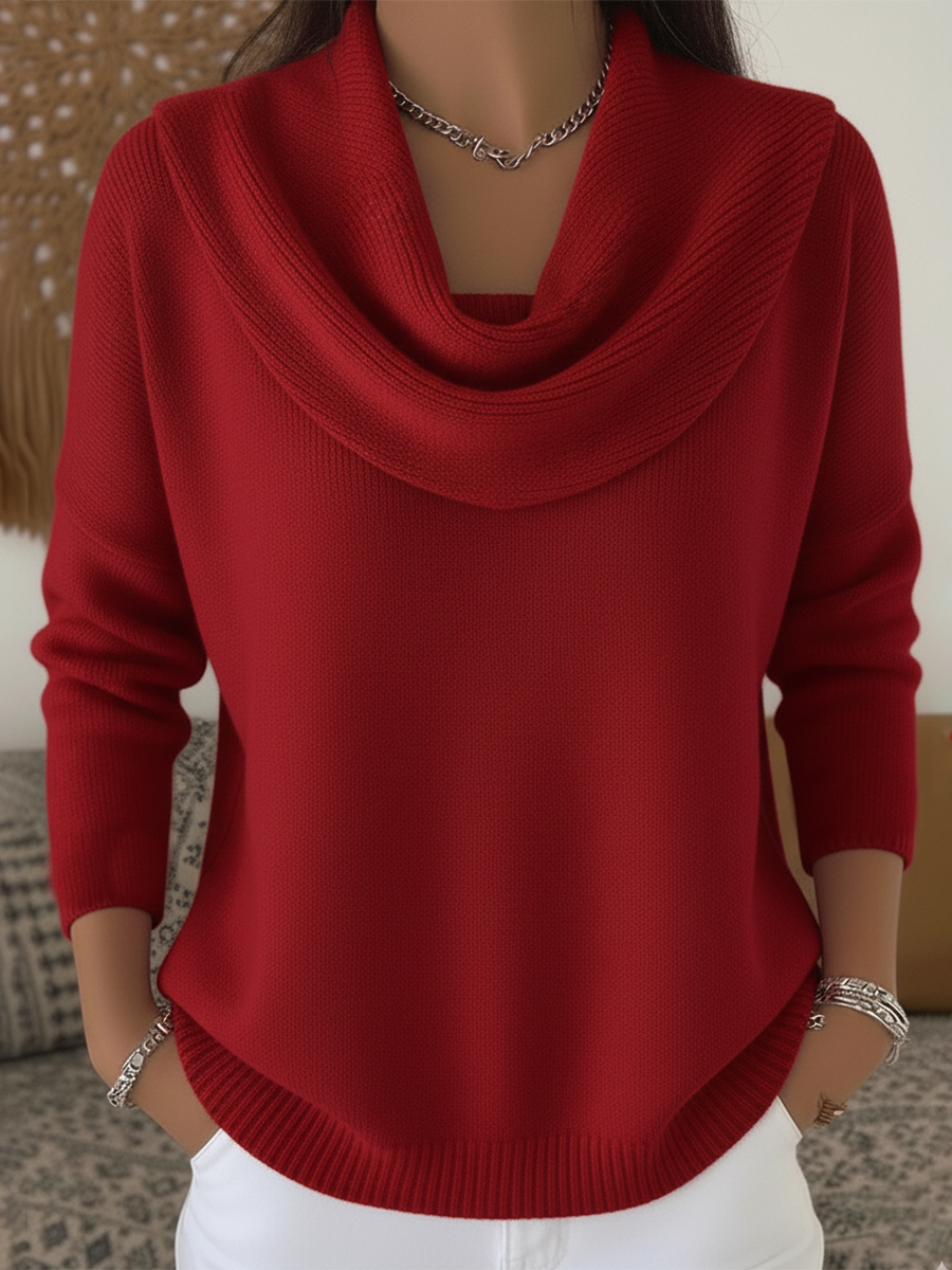 Izabella | Cozy Cowl Neck Pullover