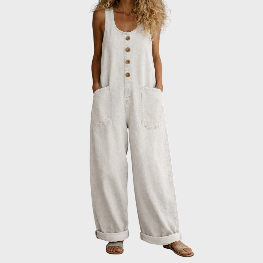 Willy | Vintage Mosott Cotton Denim Overalls