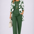 Green White