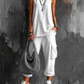 White+Gray Bag