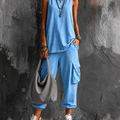 Light Blue+Gray Bag