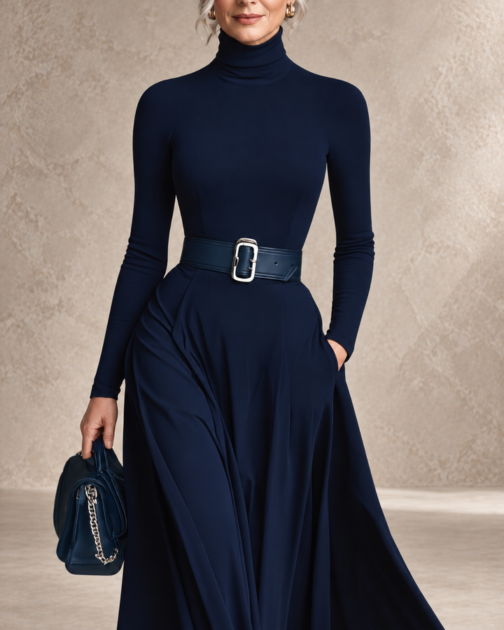 Cortney | High-Neck Maxi Dress