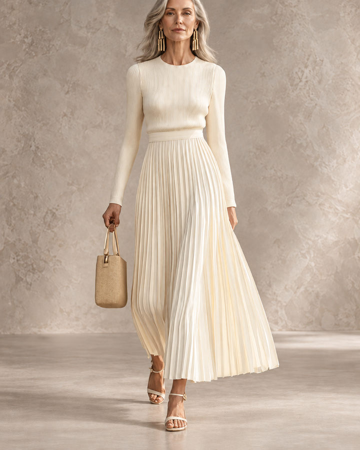 Cosima | Knitted Satin Dress