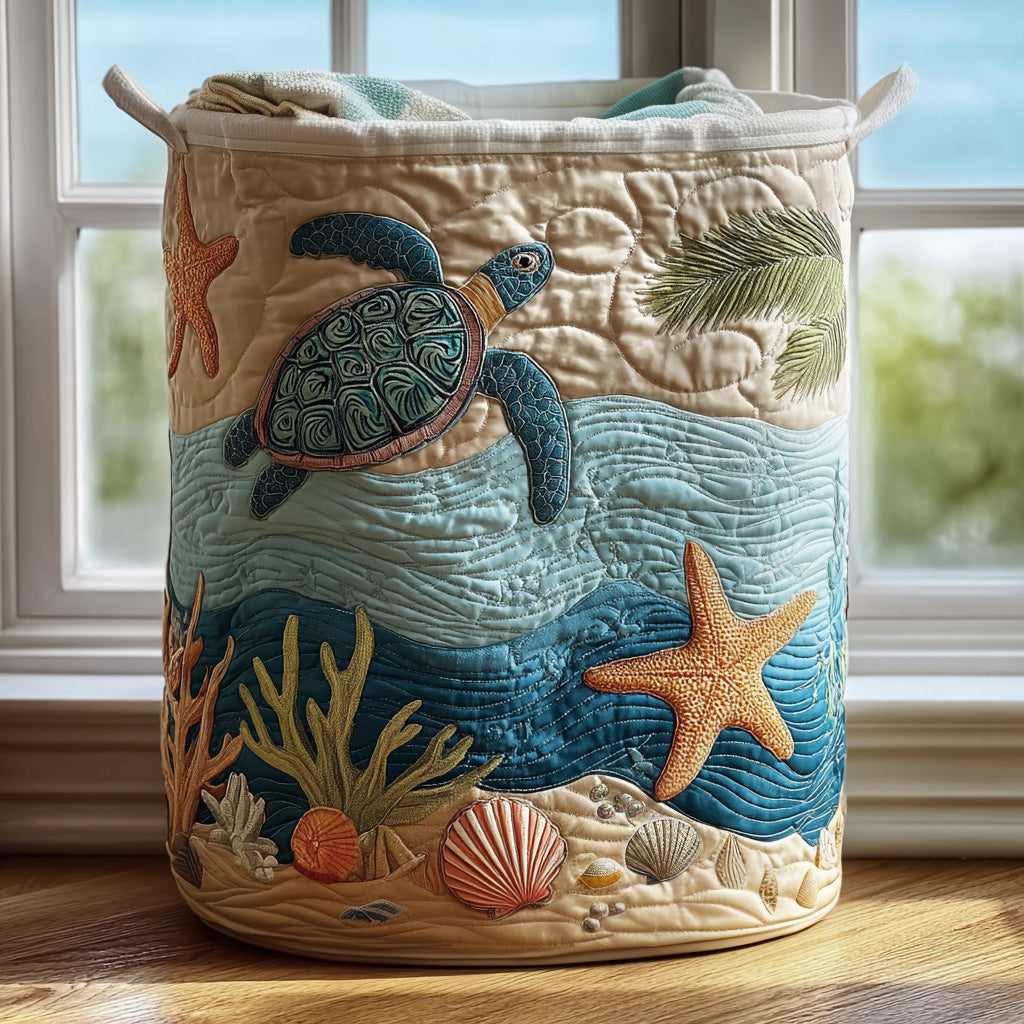 Margaret | Coastal Harmony Laundry Basket