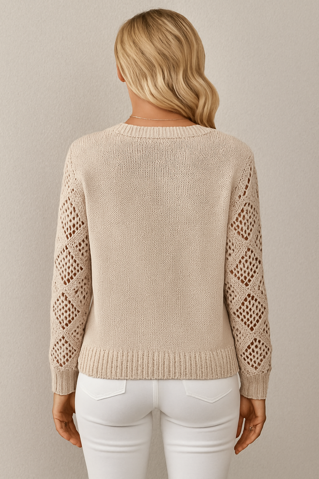 Heide | Openwork Knit Sweater