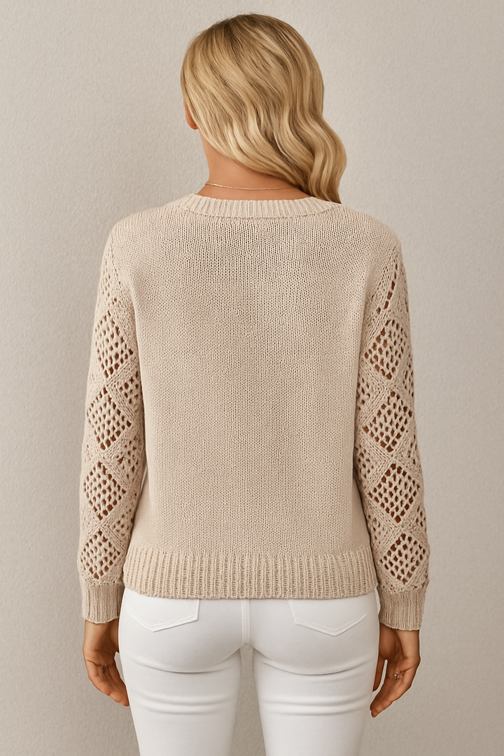 Heide | Openwork Knit Sweater