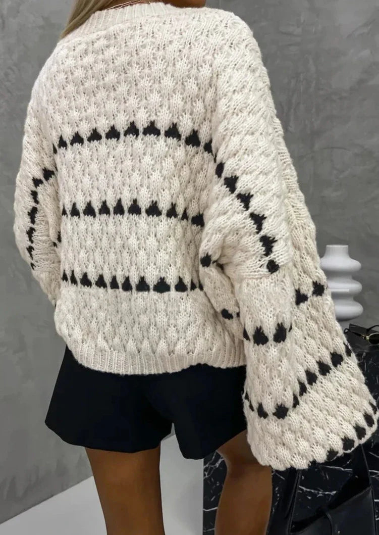 Ondine | Textured Crewneck Sweater