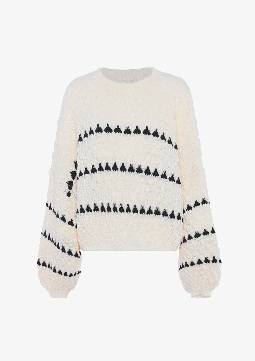 Ondine | Textured Crewneck Sweater