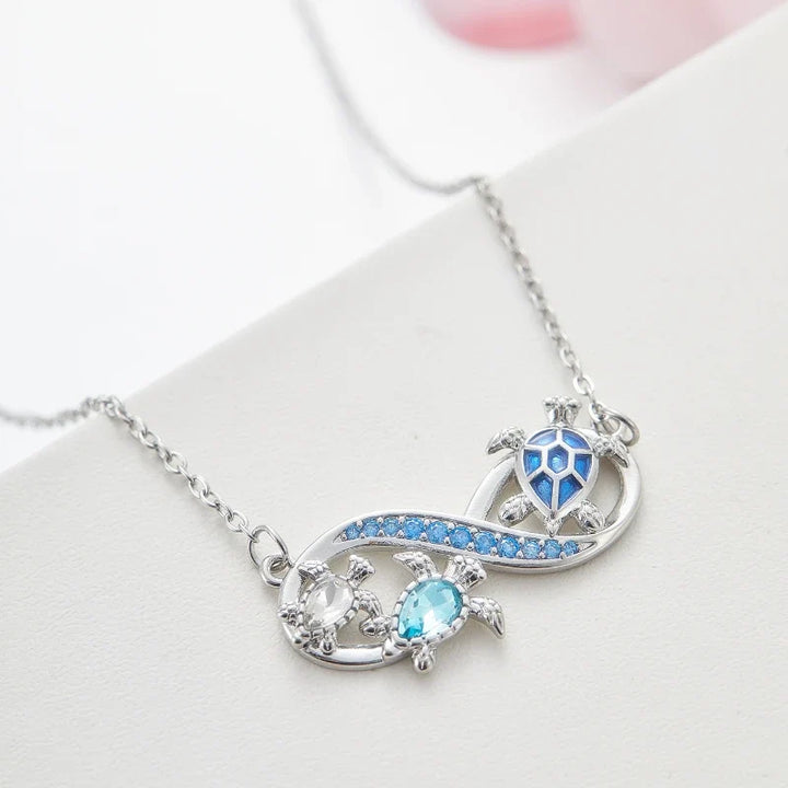 Kayleigh | Crystal Turtle Necklace