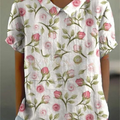 Light pink with floral print