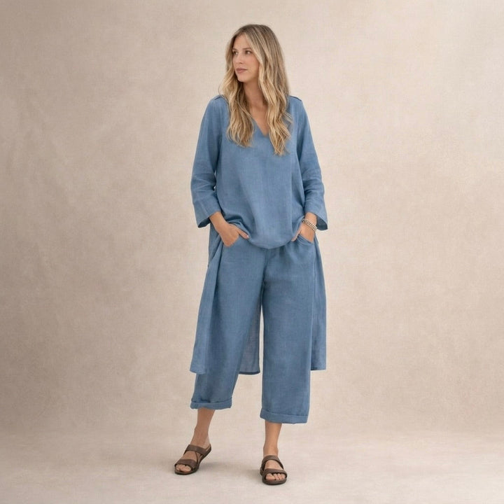 Marianne | Loose Linen Set