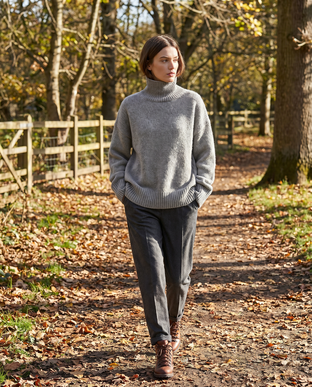 Yulia | High-Neck Relaxed Sweater