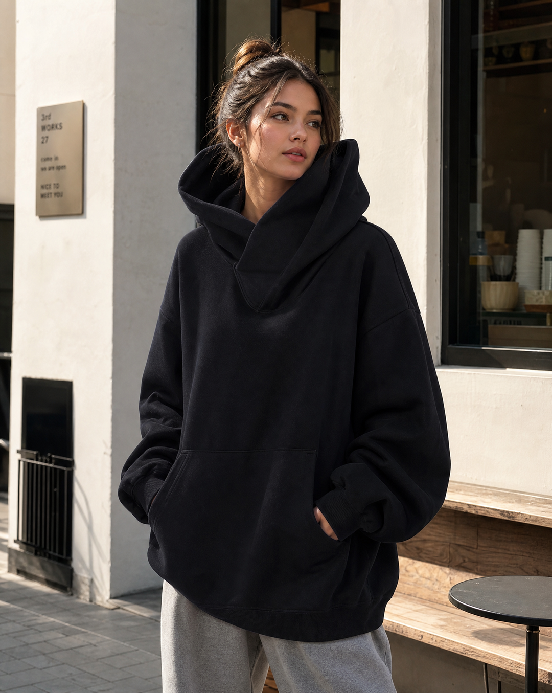 Jannika | Oversized Hooded Sweatshirt