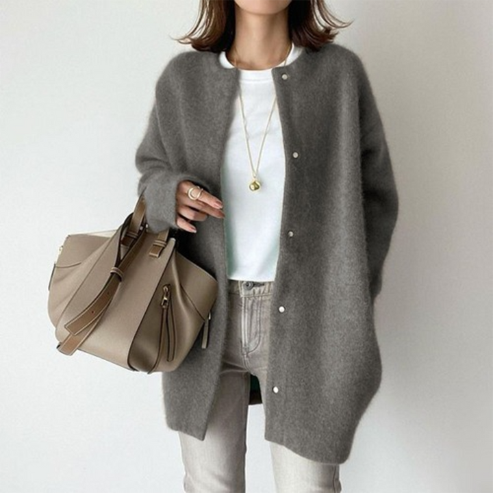 Islay | Relaxed Long-Sleeve Cardigan