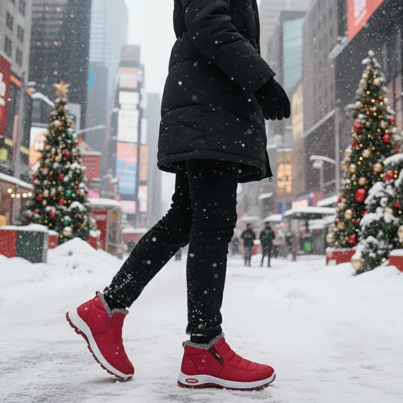 Odalys | Quilted Waterproof Ankle Boots