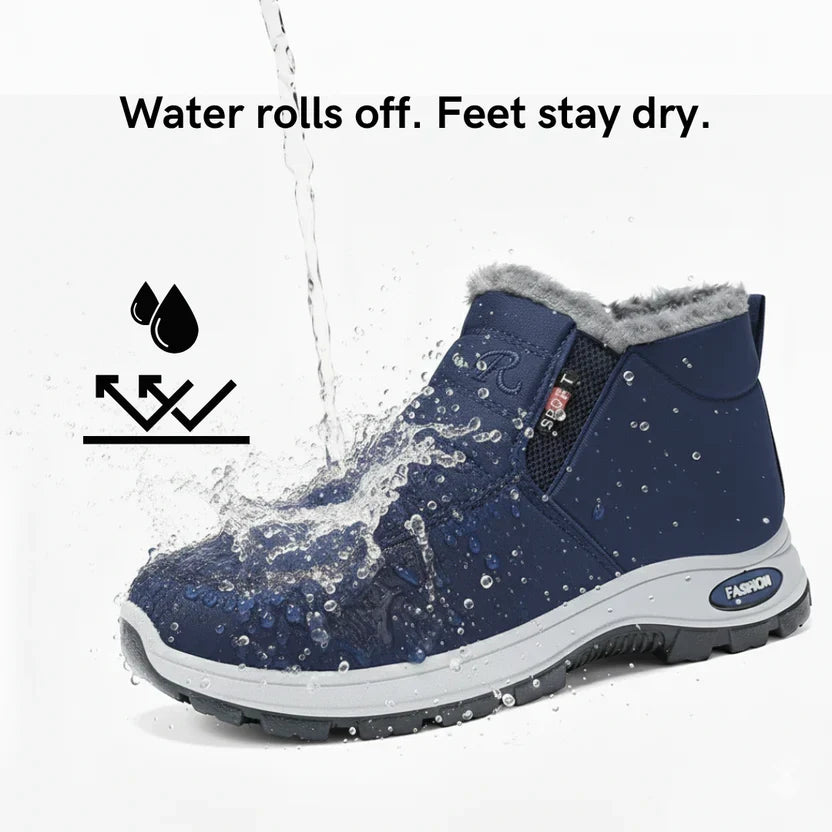 Odalys | Quilted Waterproof Ankle Boots