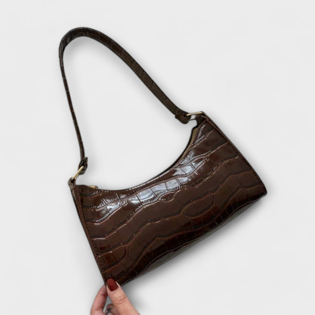 Iris | Shiny Leather Bag