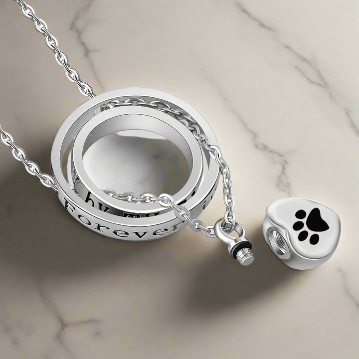 Enrica | Stainless Steel Paw Necklace
