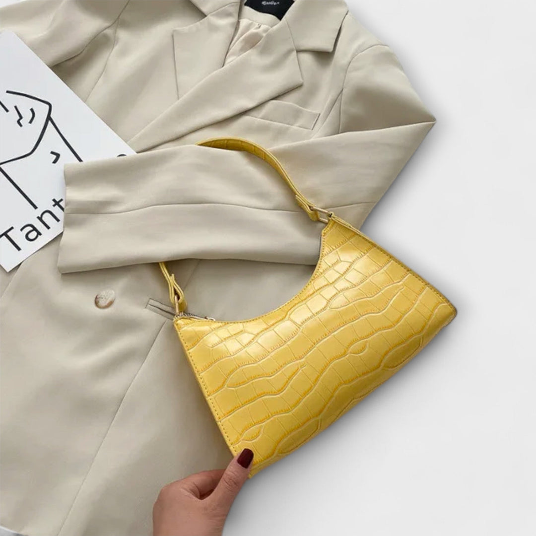 Iris | Shiny Leather Bag