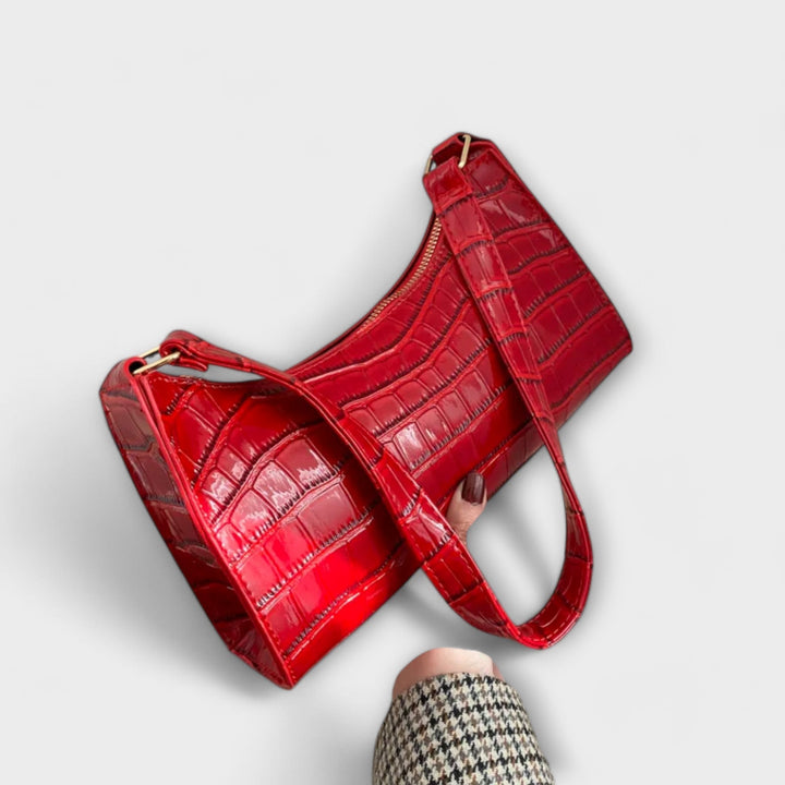 Iris | Shiny Leather Bag