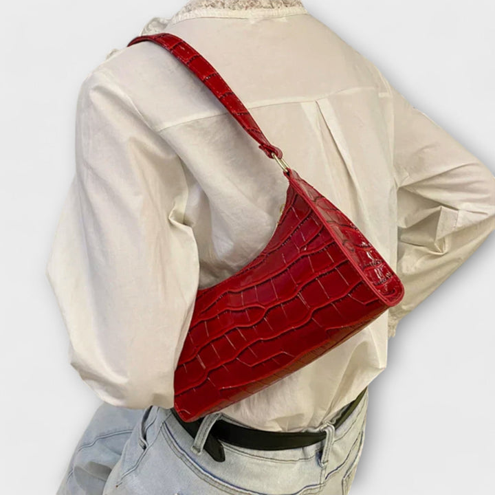 Iris | Shiny Leather Bag