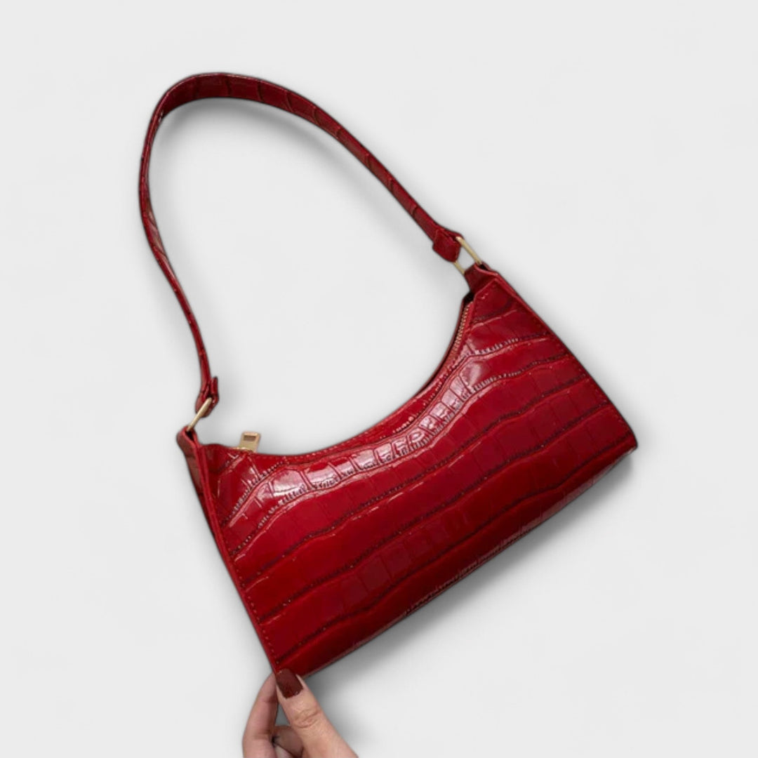 Iris | Shiny Leather Bag