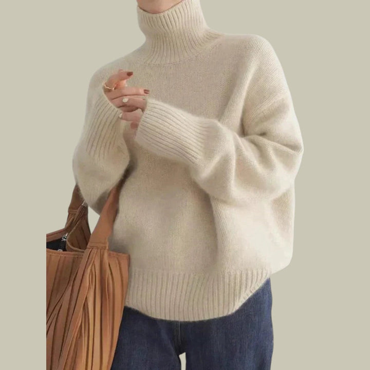 Yulia | High-Neck Relaxed Sweater