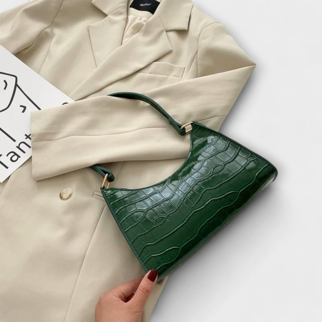 Iris | Shiny Leather Bag